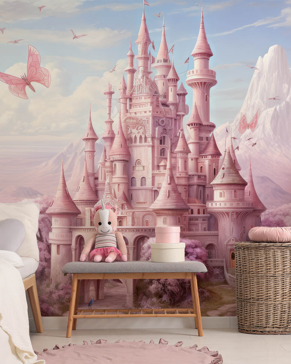 Enchanted Pink Castle Dreamscape