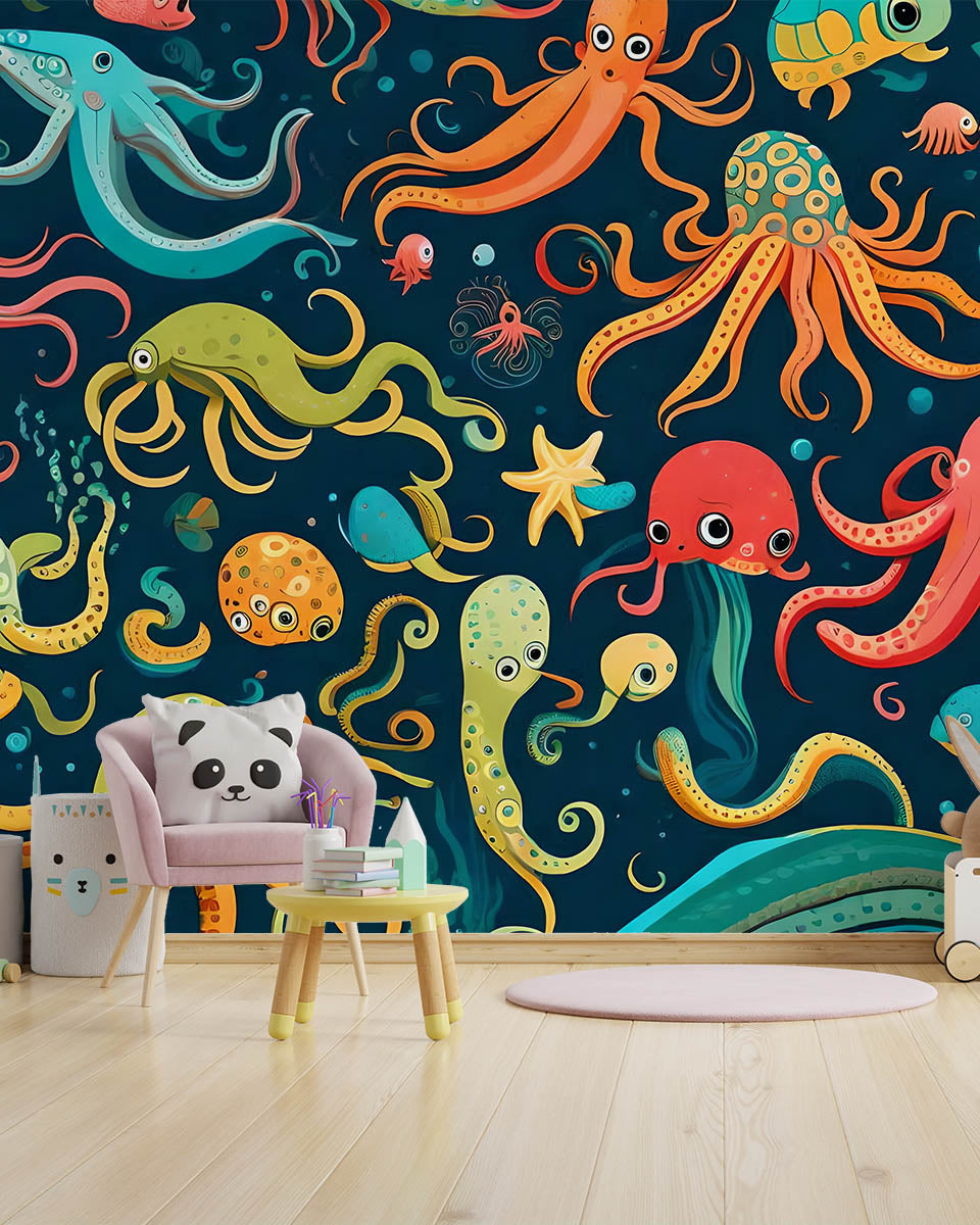 Underwater Octopus Parade