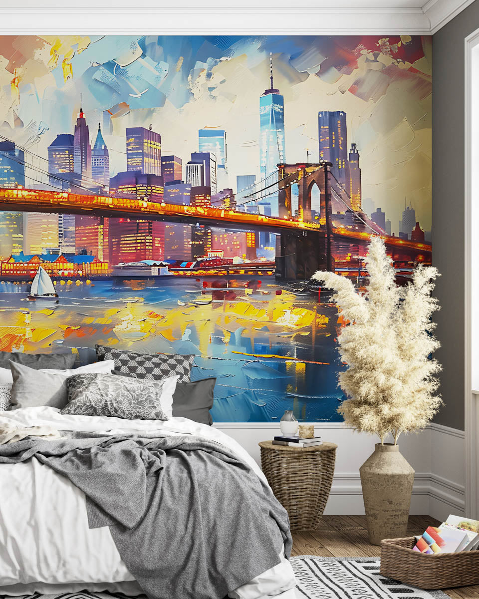 Brooklyn Bridge Cityscape
