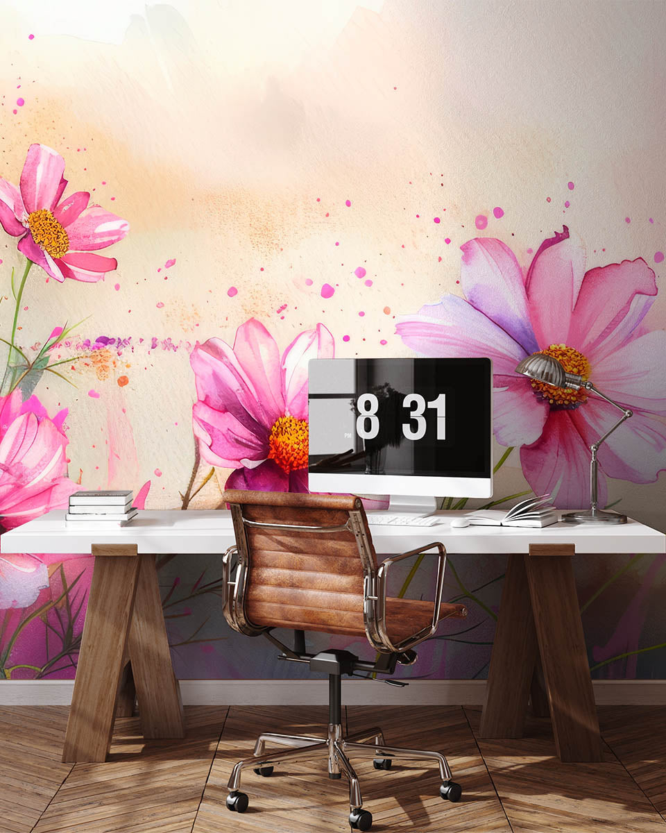 Floral Watercolor Breeze