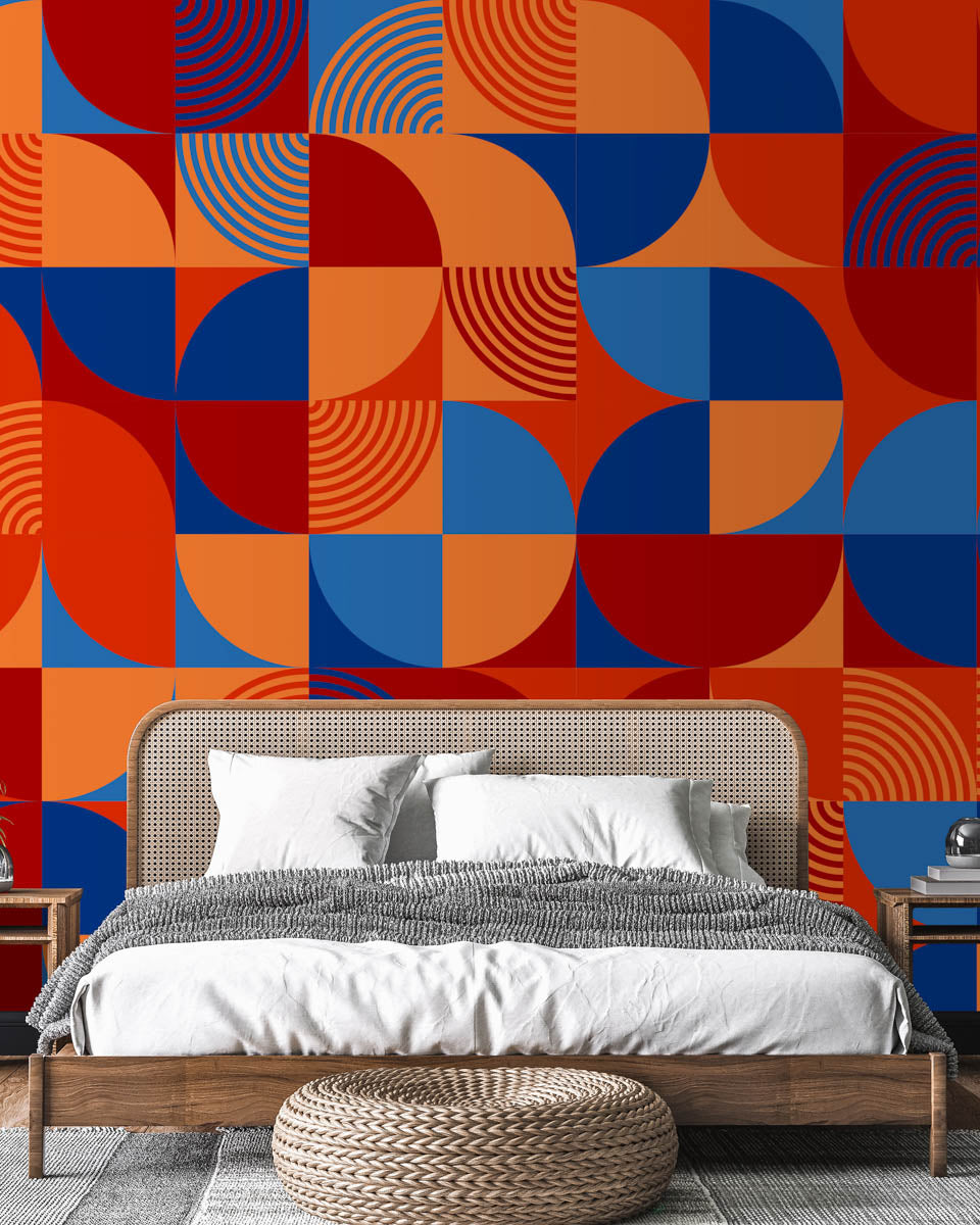 Vibrant Vincent Retro Geometric