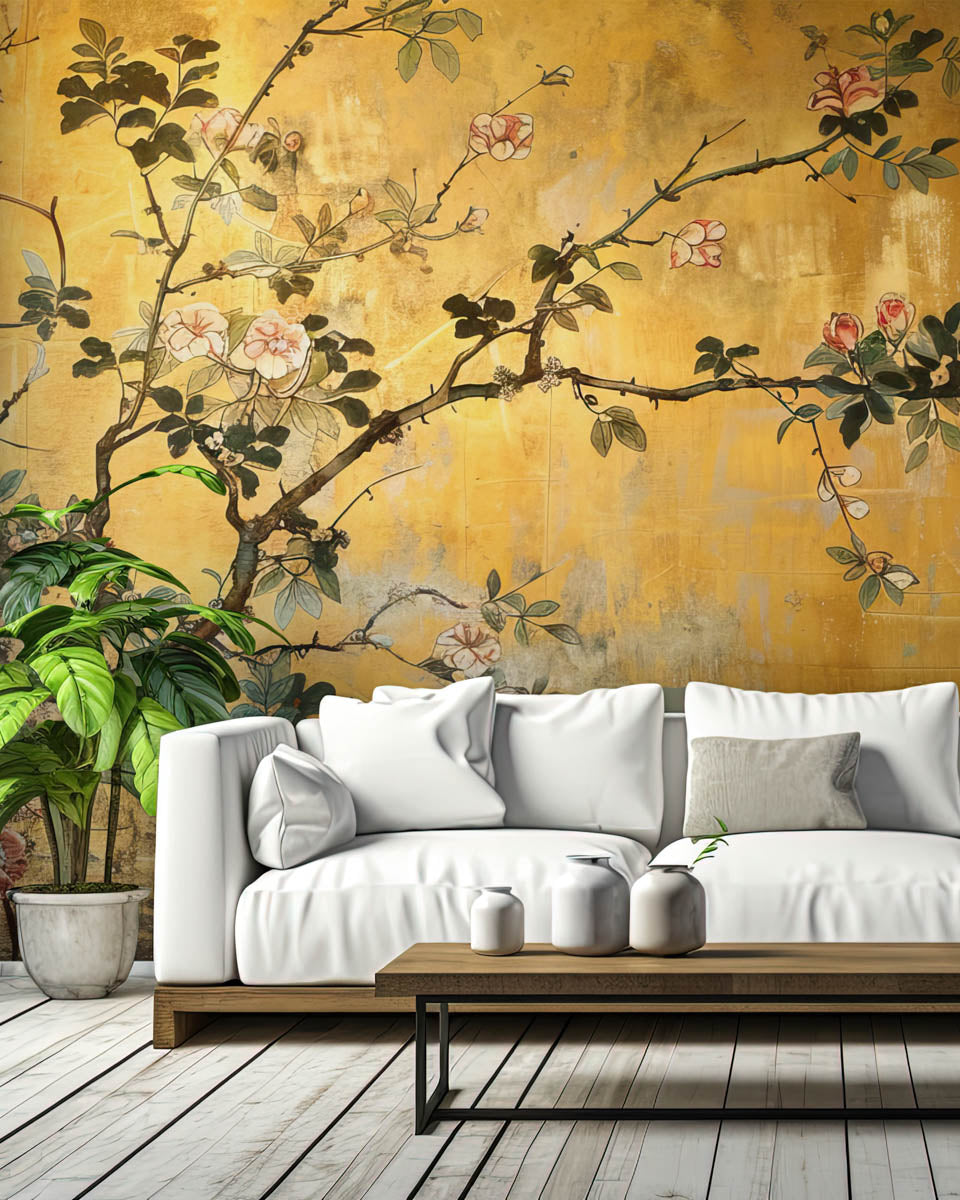 Golden Blossom Elegance
