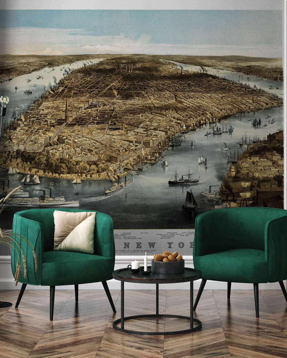 Panoramic Past of New York