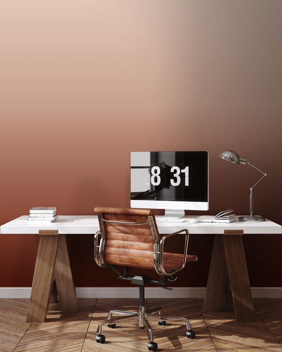 Soft Gray Ombre Wall Mural