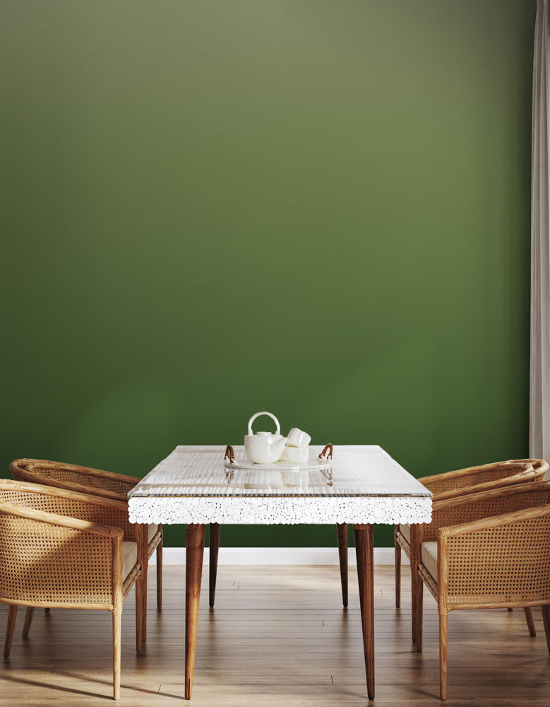 Verdant Serenity Ombre Wall Mural