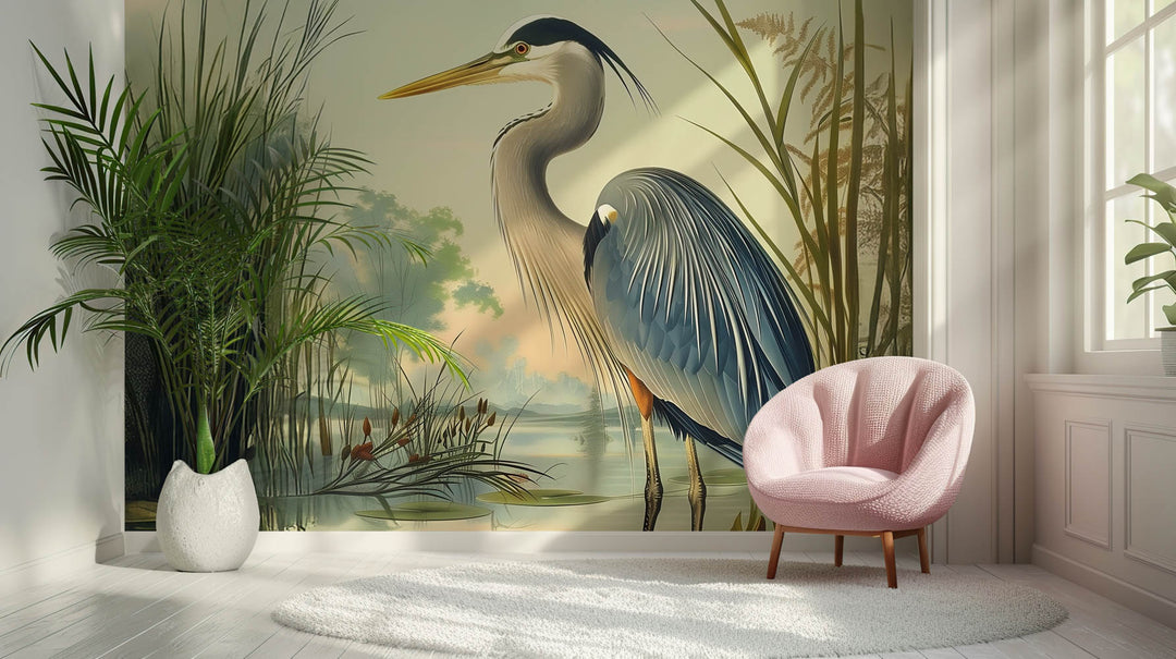 Serene Heron