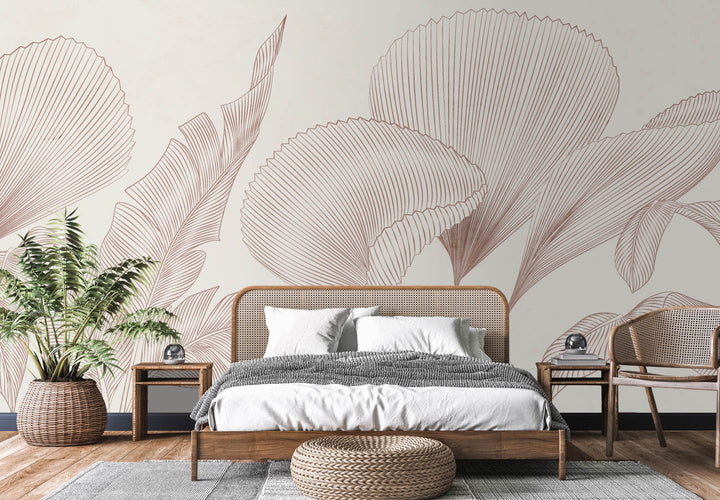 Delicate Terracotta Flourish