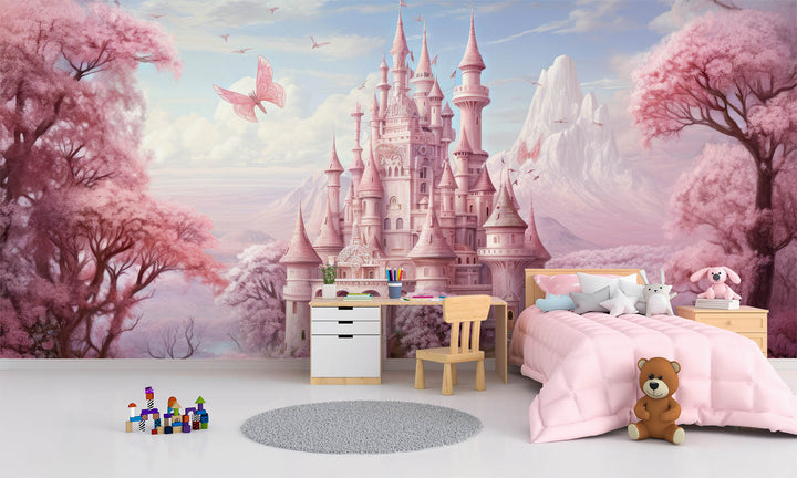 Enchanted Pink Castle Dreamscape