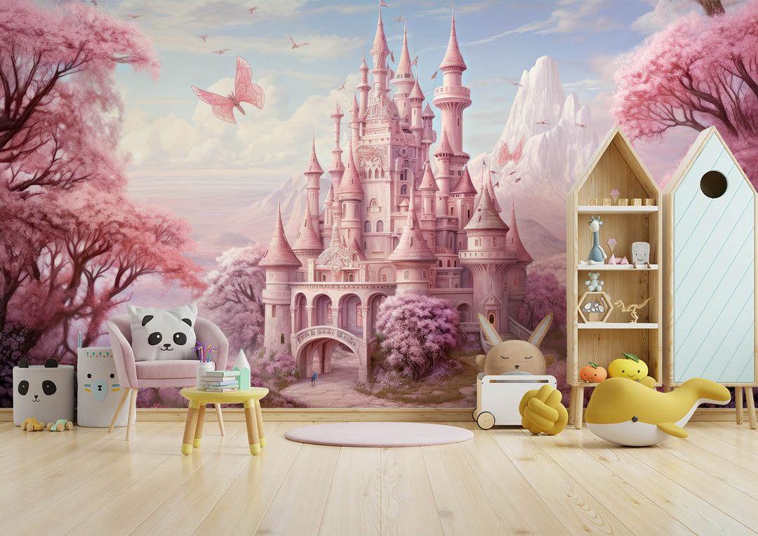 Enchanted Pink Castle Dreamscape