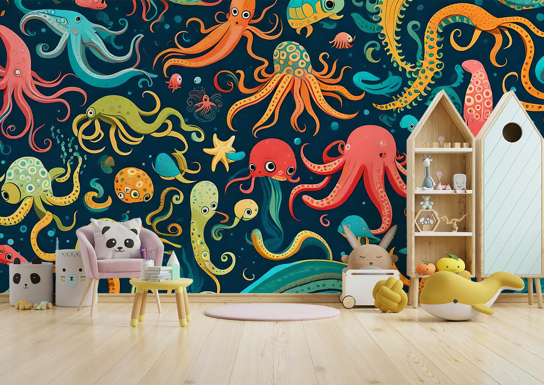 Underwater Octopus Parade