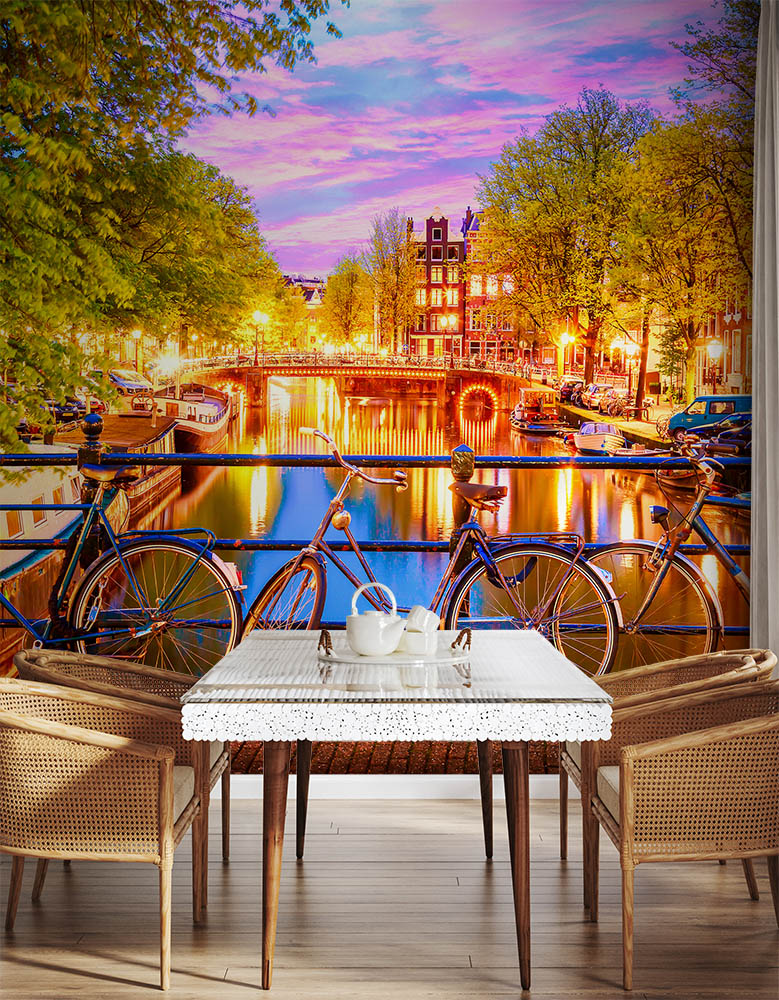 Sunset Canals of Amsterdam