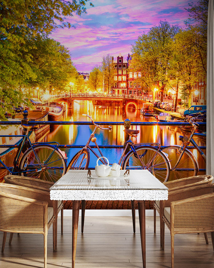 Sunset Canals of Amsterdam