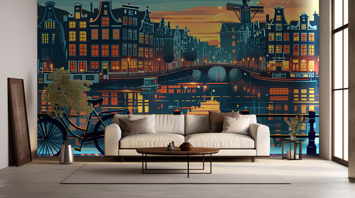 Amsterdam Sunset Glow