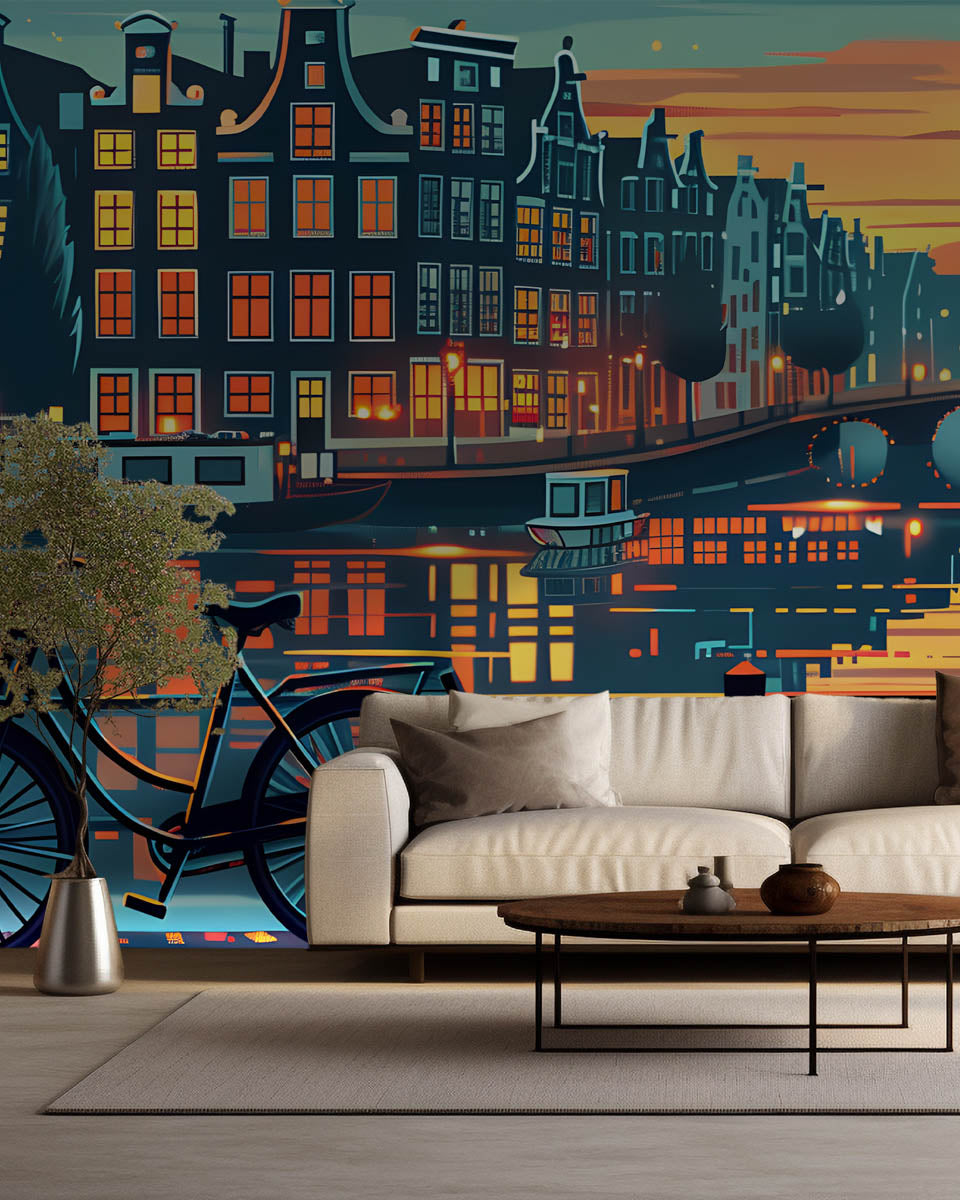 Amsterdam Sunset Glow