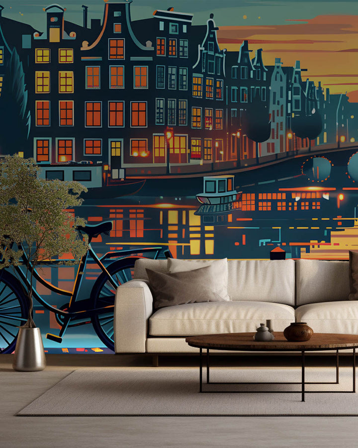 Amsterdam Sunset Glow