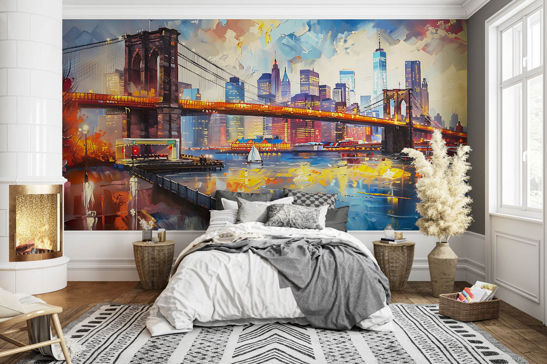 Brooklyn Bridge Cityscape