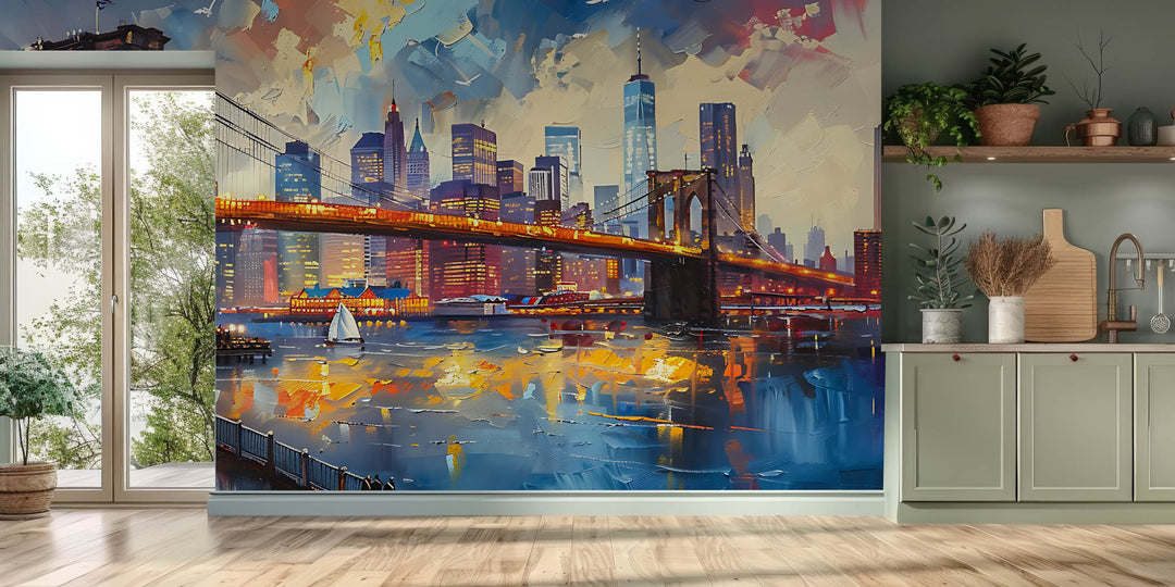 Brooklyn Bridge Cityscape