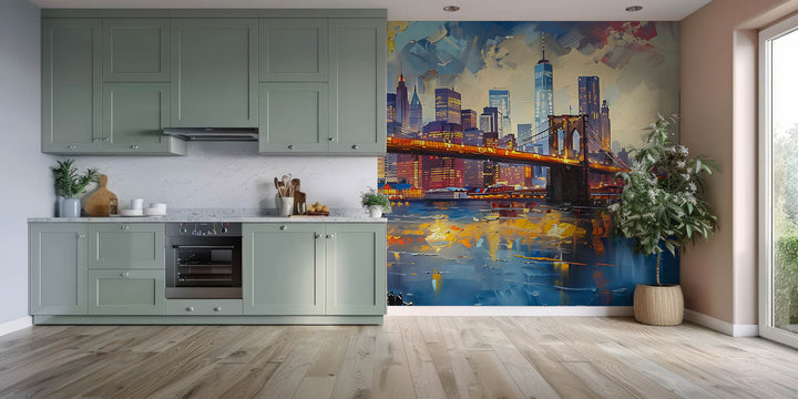 Brooklyn Bridge Cityscape