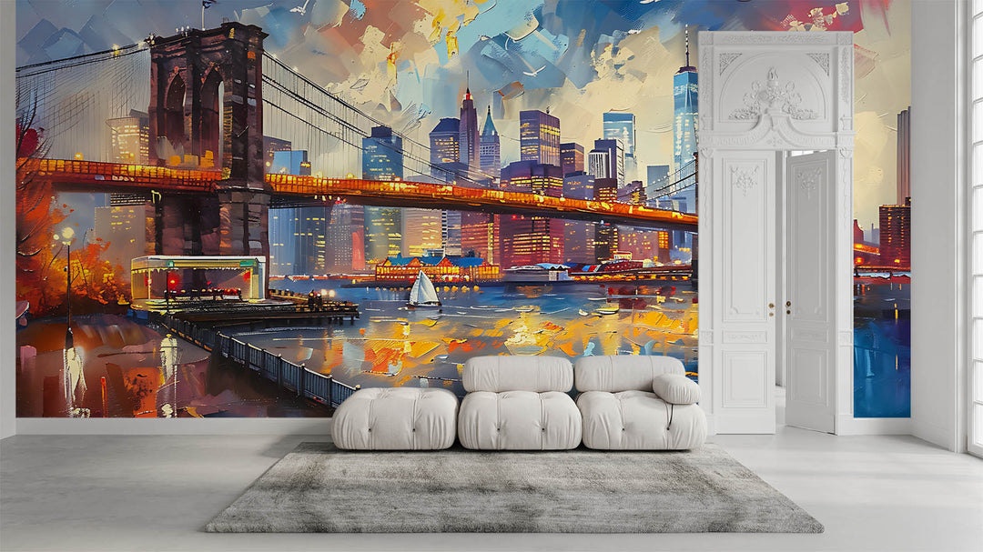 Brooklyn Bridge Cityscape