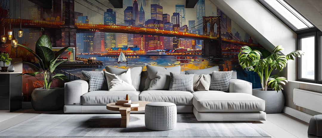 Brooklyn Bridge Cityscape