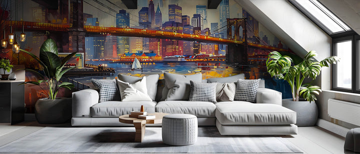 Brooklyn Bridge Cityscape