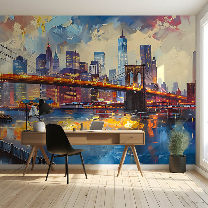 Brooklyn Bridge Cityscape