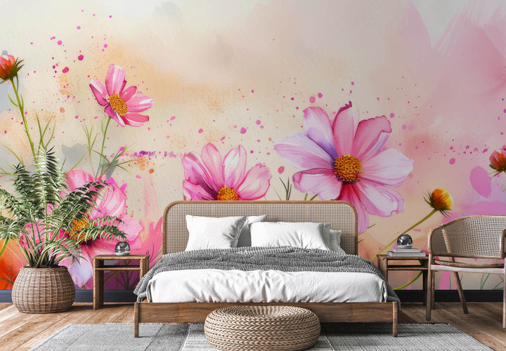 Floral Watercolor Breeze