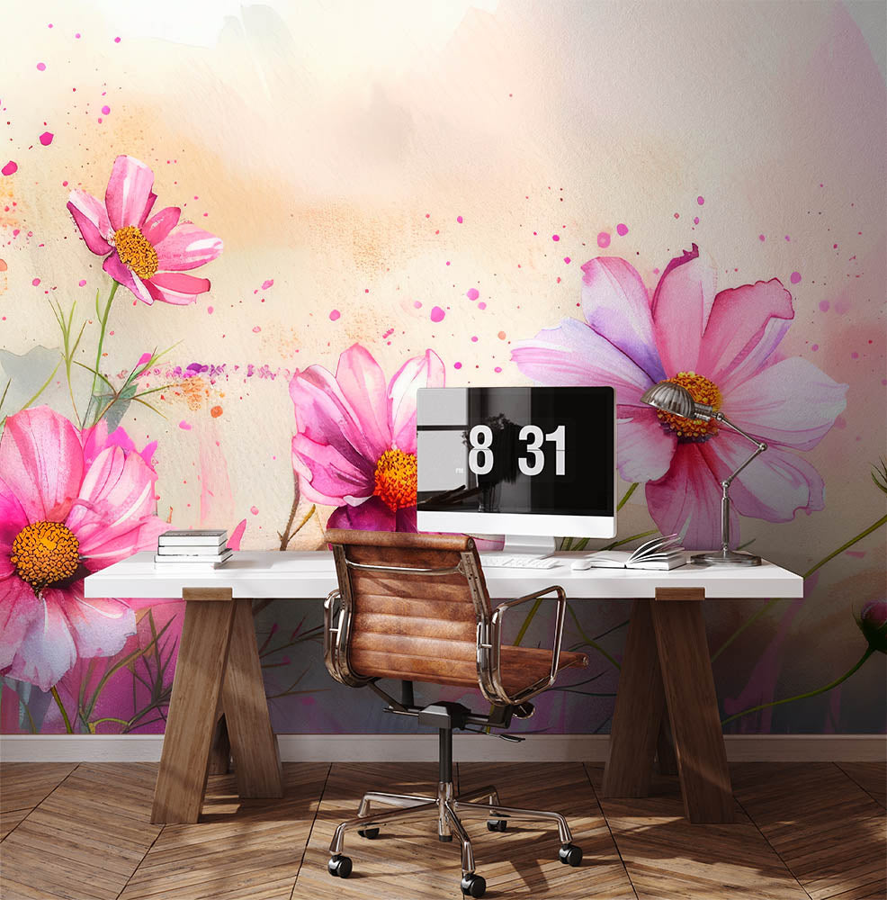 Floral Watercolor Breeze