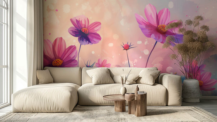 Floral Bliss Sunset Symphony
