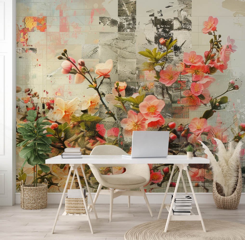 Floral Abstract Serenity