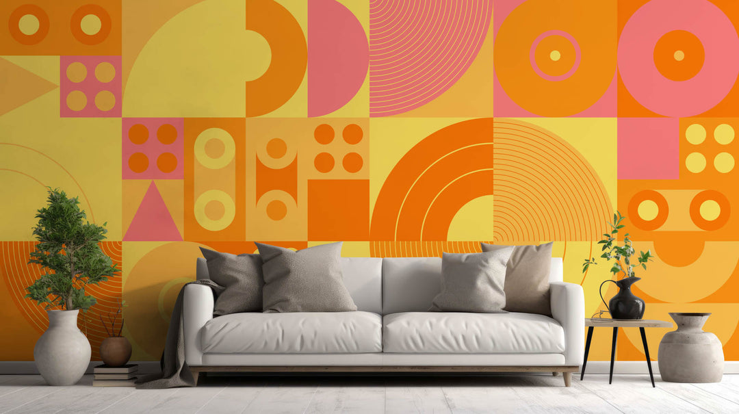 Retro Vibrant Geometric