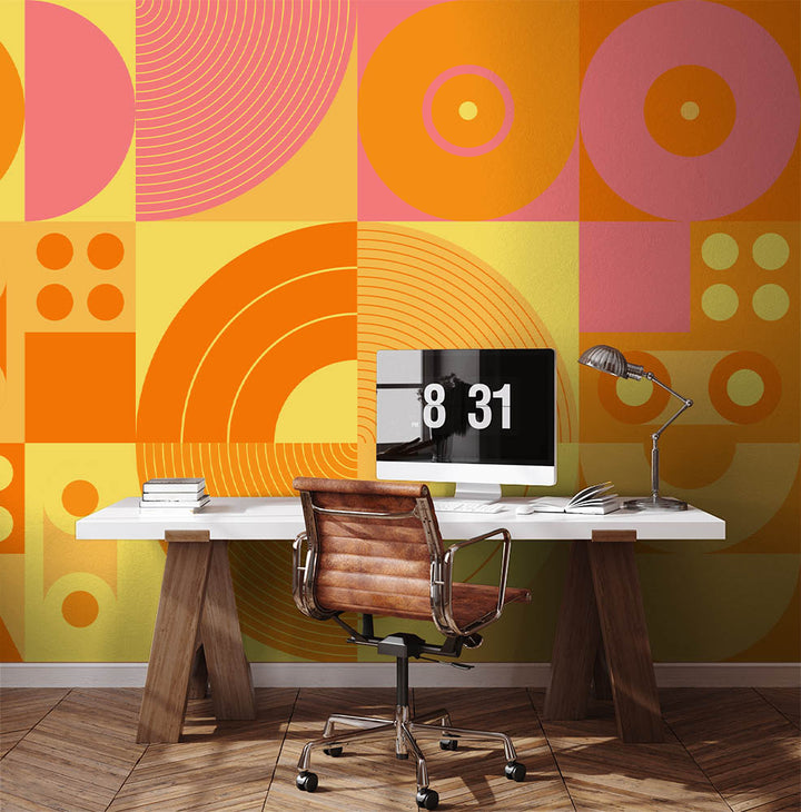 Retro Vibrant Geometric