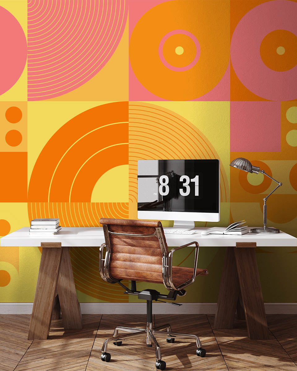 Retro Vibrant Geometric