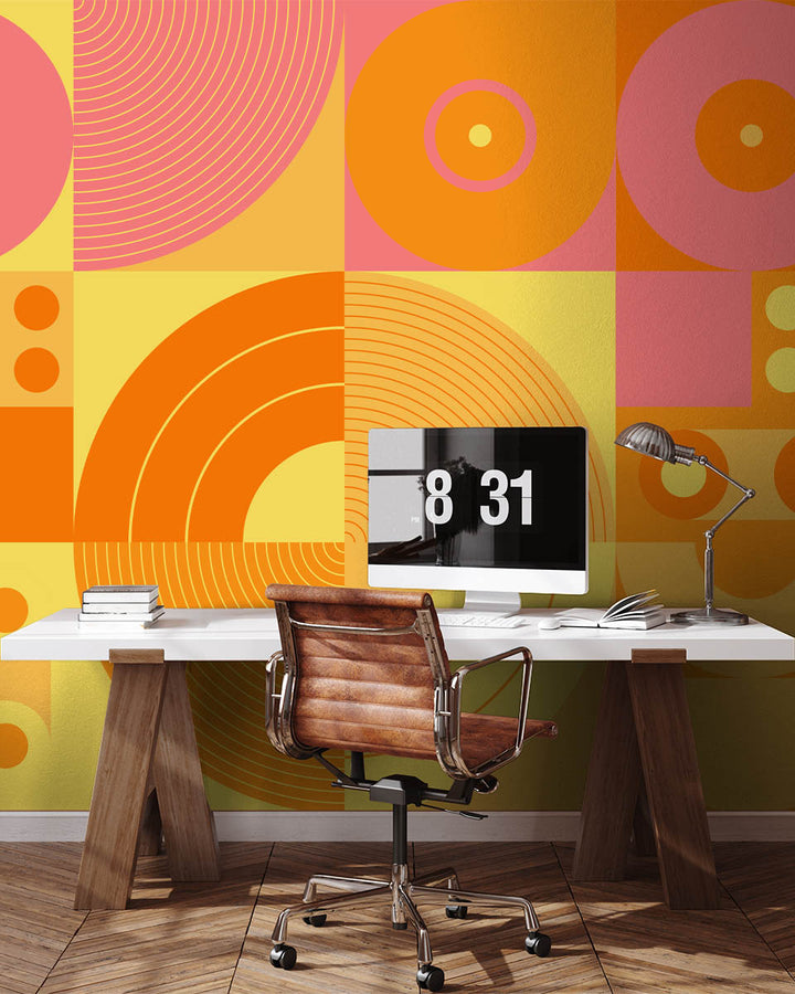 Retro Vibrant Geometric