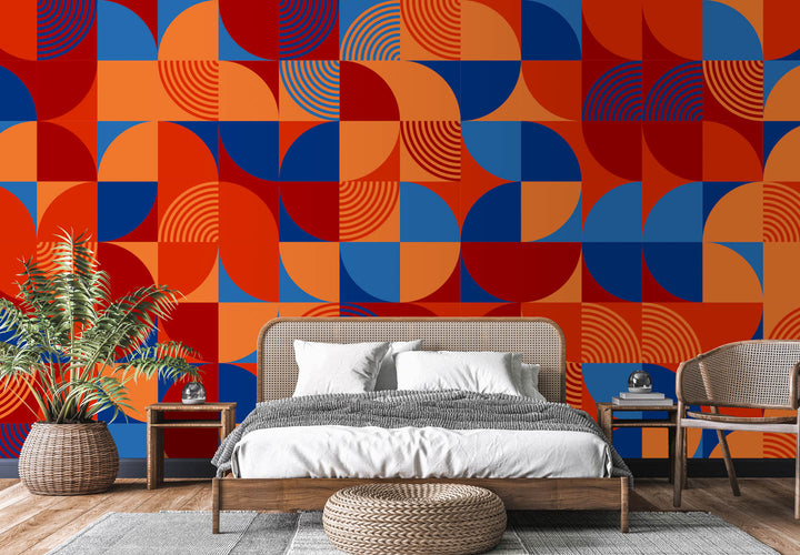 Vibrant Vincent Retro Geometric