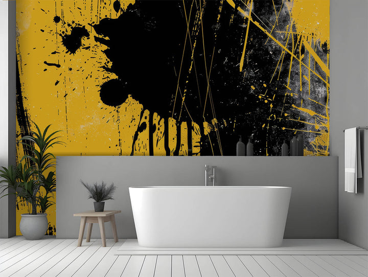 Abstract Splashes of Contrast