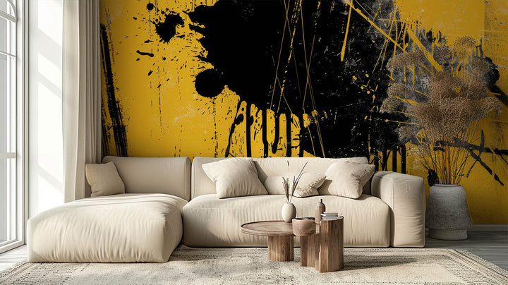 Abstract Splashes of Contrast