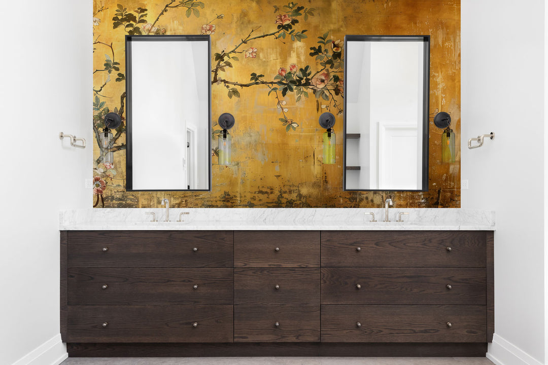 Golden Blossom Elegance
