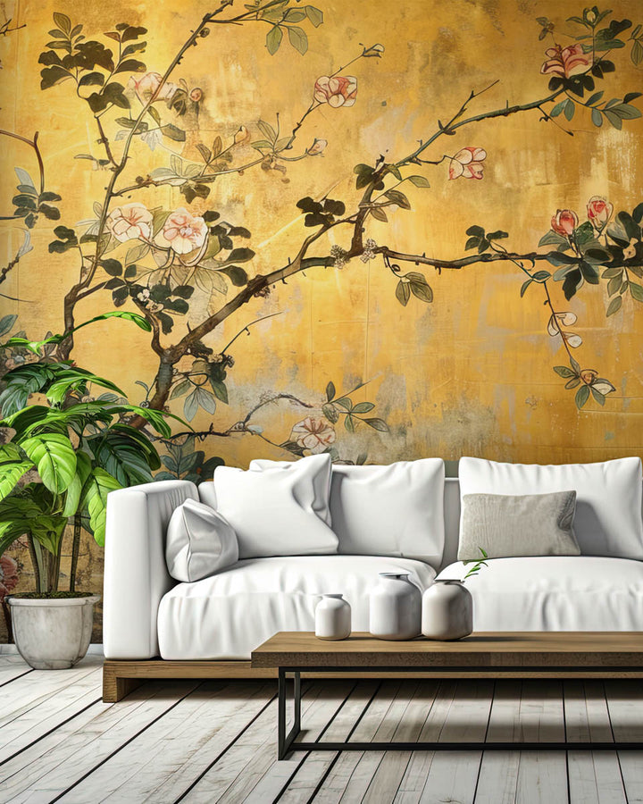 Golden Blossom Elegance