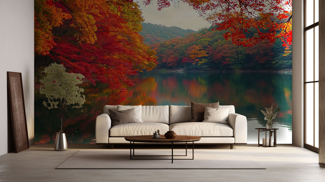 Autumn Lake Reflections