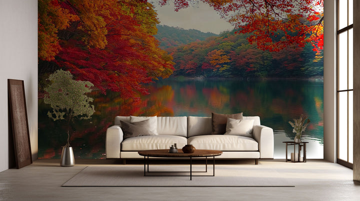 Autumn Lake Reflections
