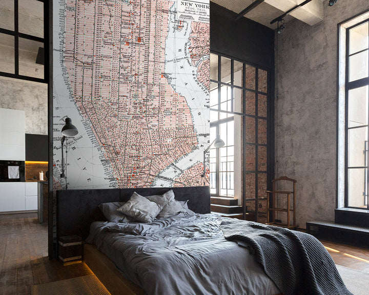 Historic Blueprint of New York