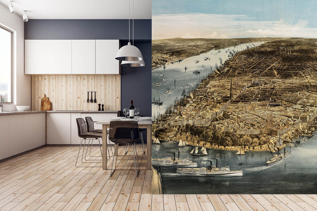 Panoramic Past of New York