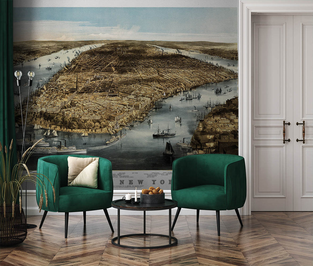 Panoramic Past of New York
