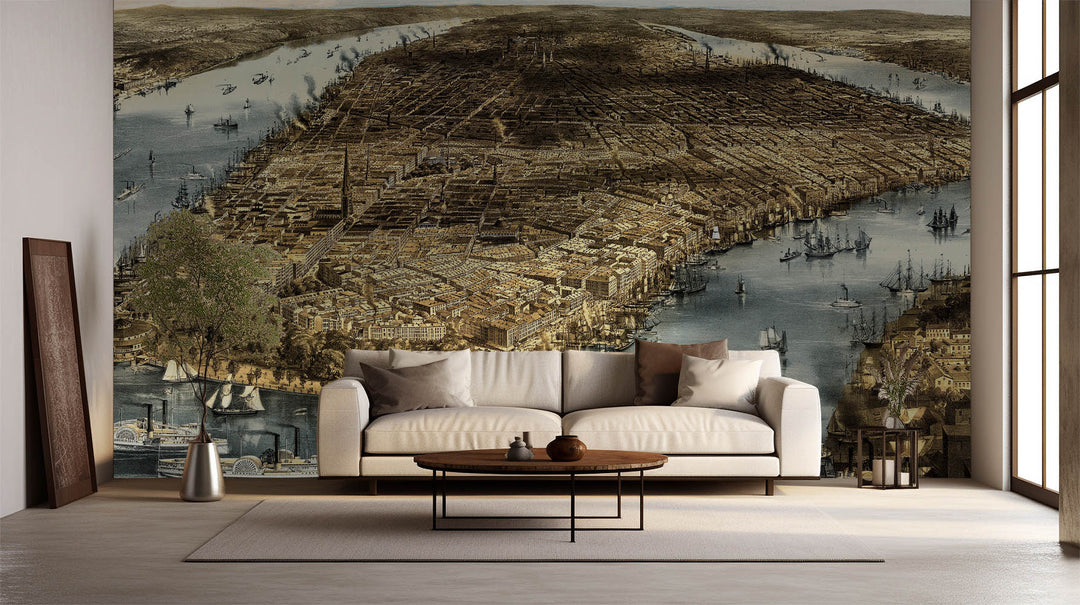 Panoramic Past of New York