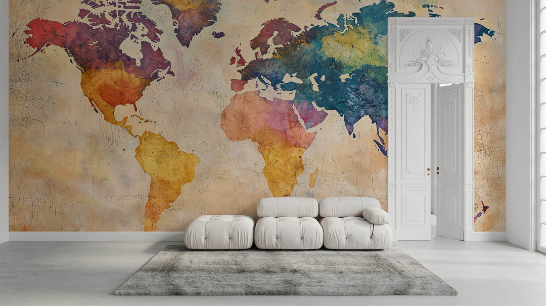 Artistic World Map
