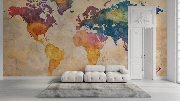 Artistic World Map