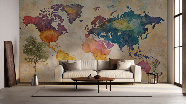 Artistic World Map
