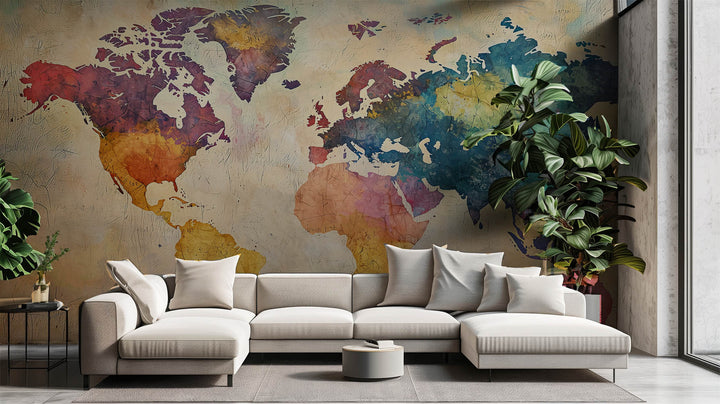 Artistic World Map