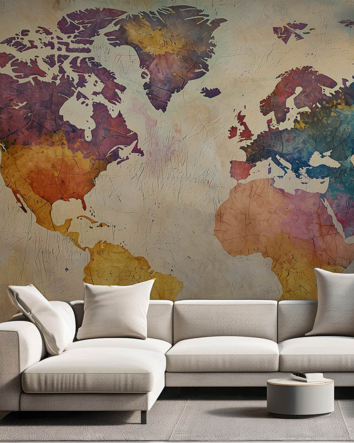 Artistic World Map